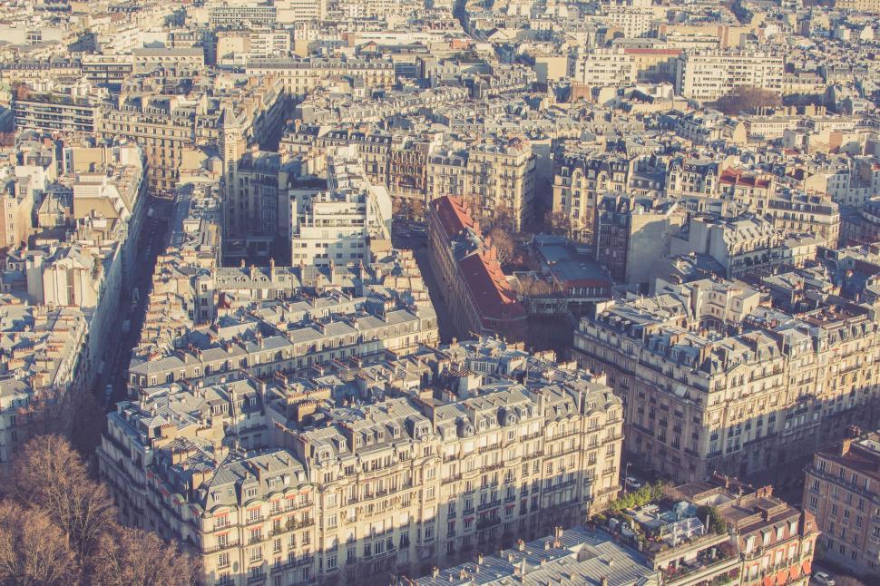 Free Image of Aerial View of City With Tall Buildings 
