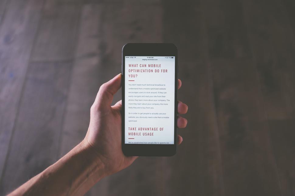 Free Image of Person Holding Cell Phone 