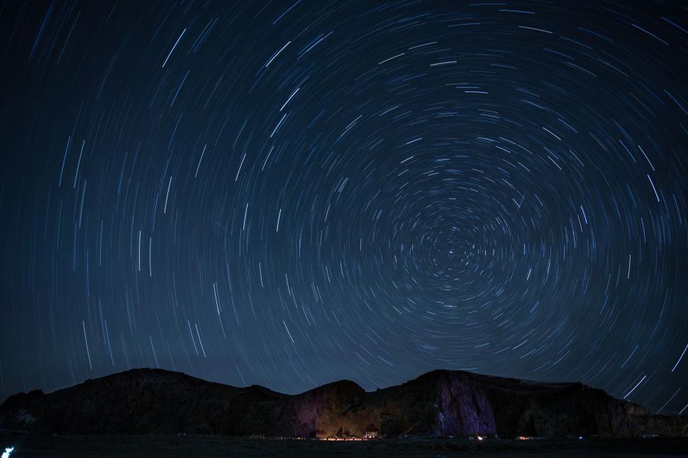 Free Image of Starry Night Sky 