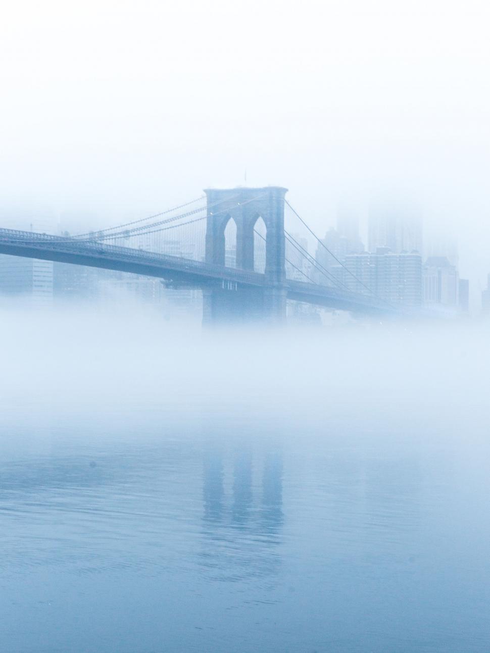 Free Image of Bridge Spanning Body of Water 