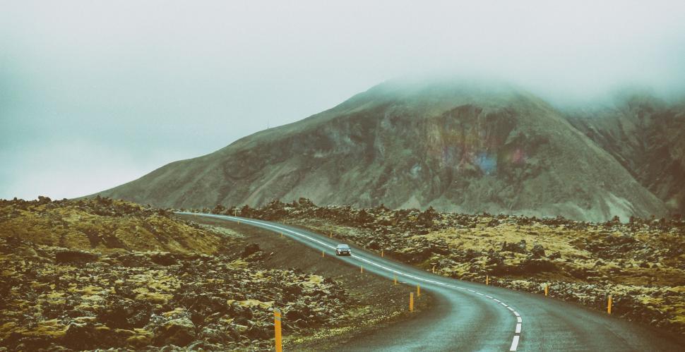 Free Image of Road Leading to Mountain 