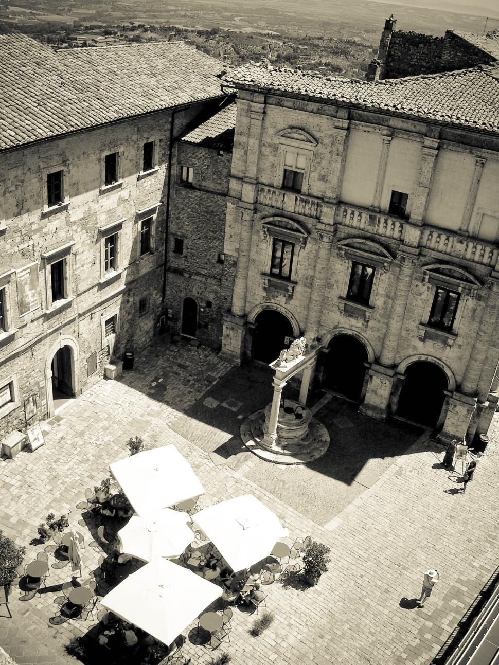 Free Image of old town square 