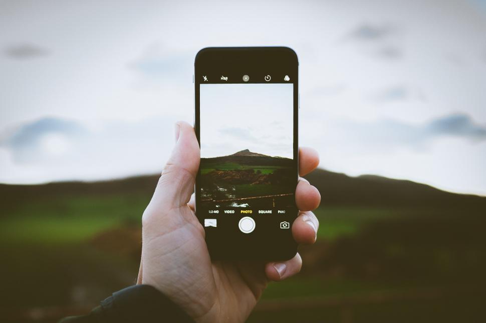 Free Image of Person Taking a Picture With a Cell Phone 