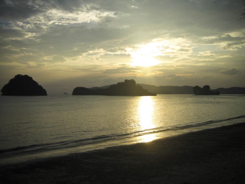 Free Image of Ocean beach in Thailand 