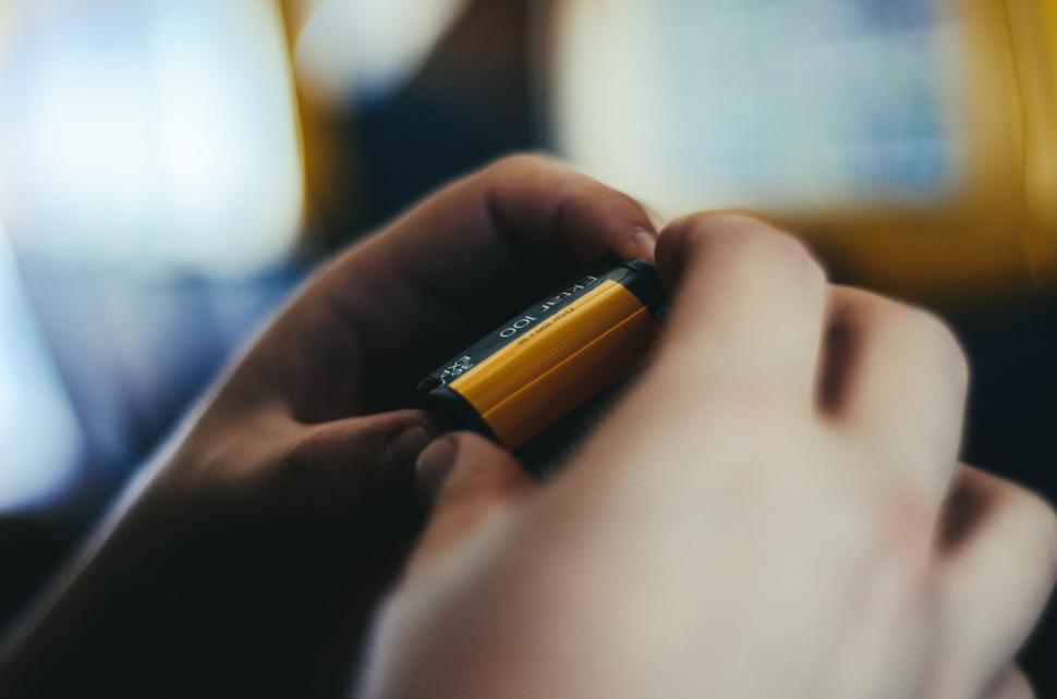 Free Image of Person Holding Cell Phone in Hand 