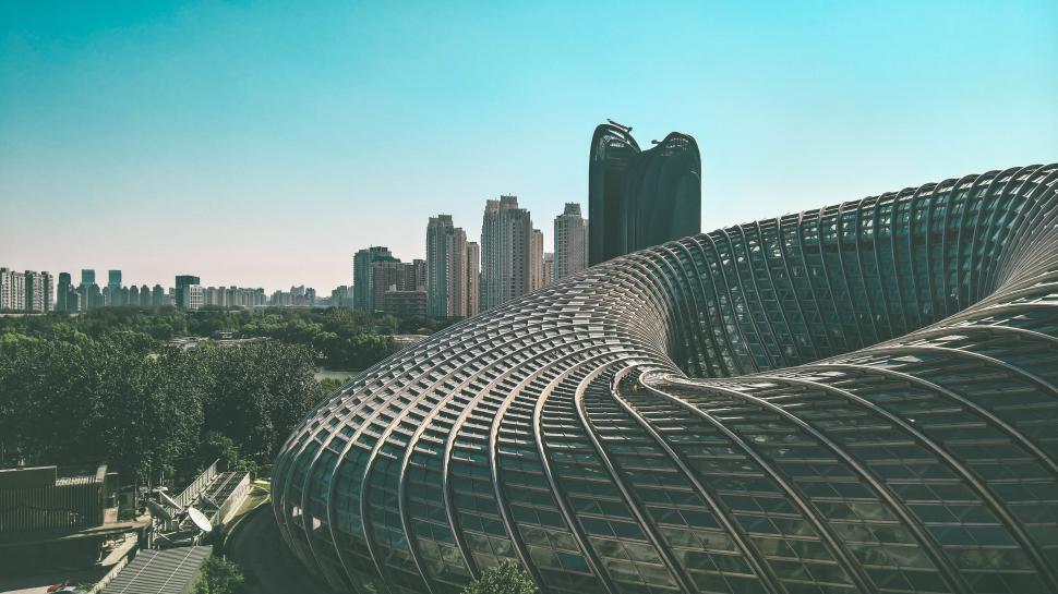 Free Image of A View of a City From a Tall Building 