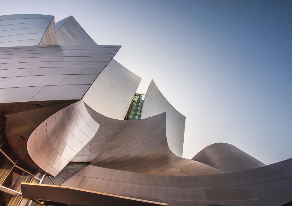 Free Image of Close Up of Building Against Sky Background 