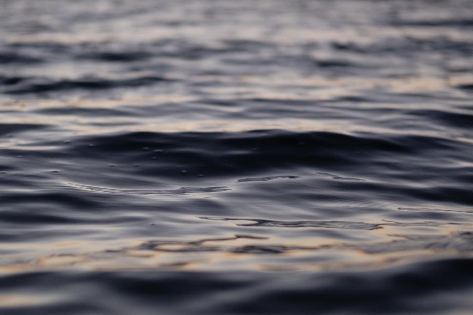 Free Image of Blurry Reflection of a Body of Water 