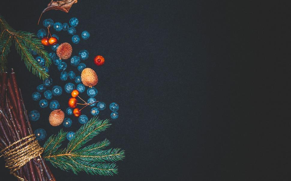 Free Image of Assorted Berries Arranged on Table 