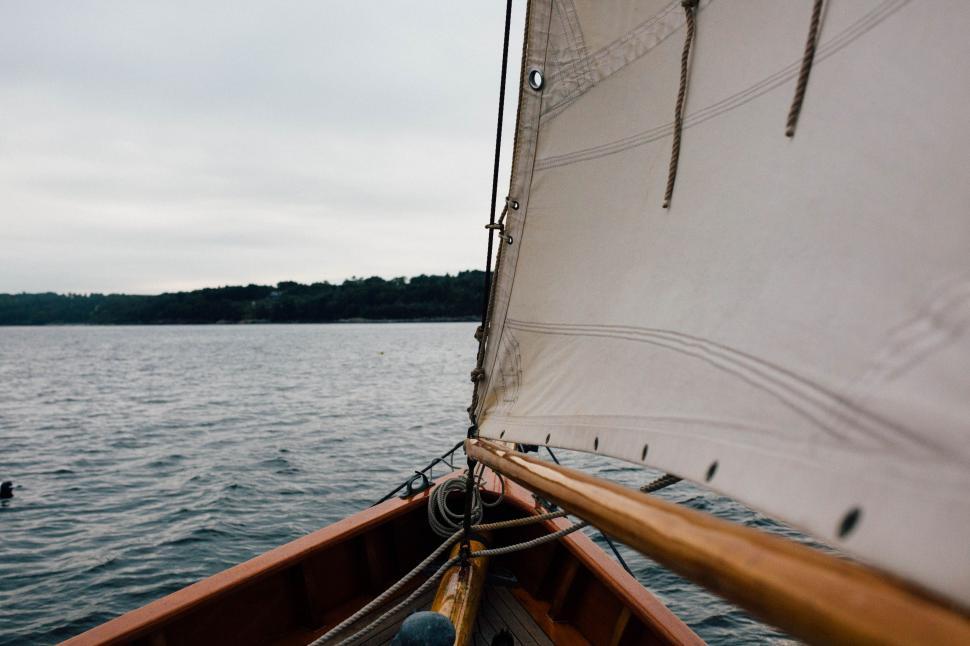 Free Image of Boat Sailing on Water 