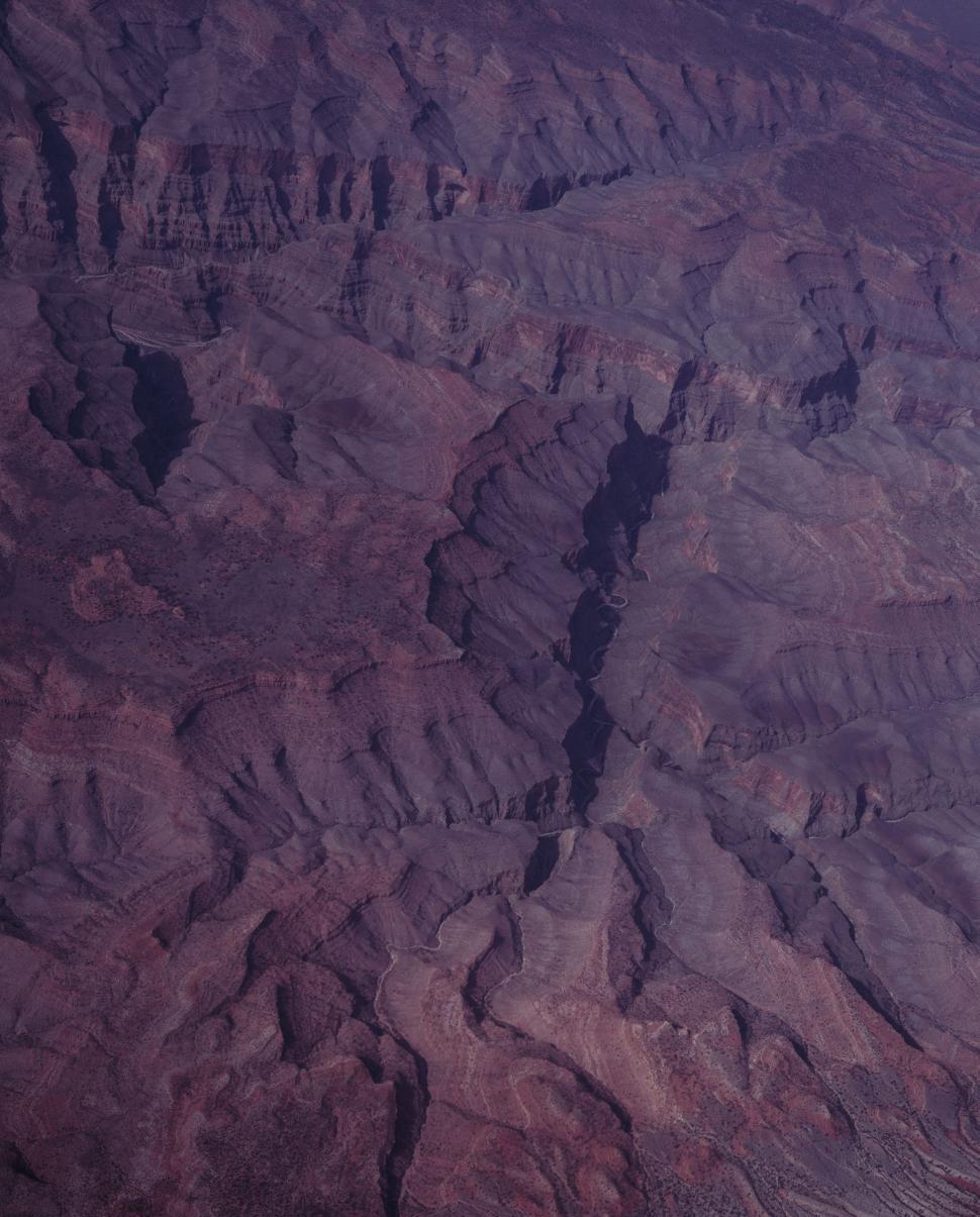 Free Image of Aerial View of Mountain Range 