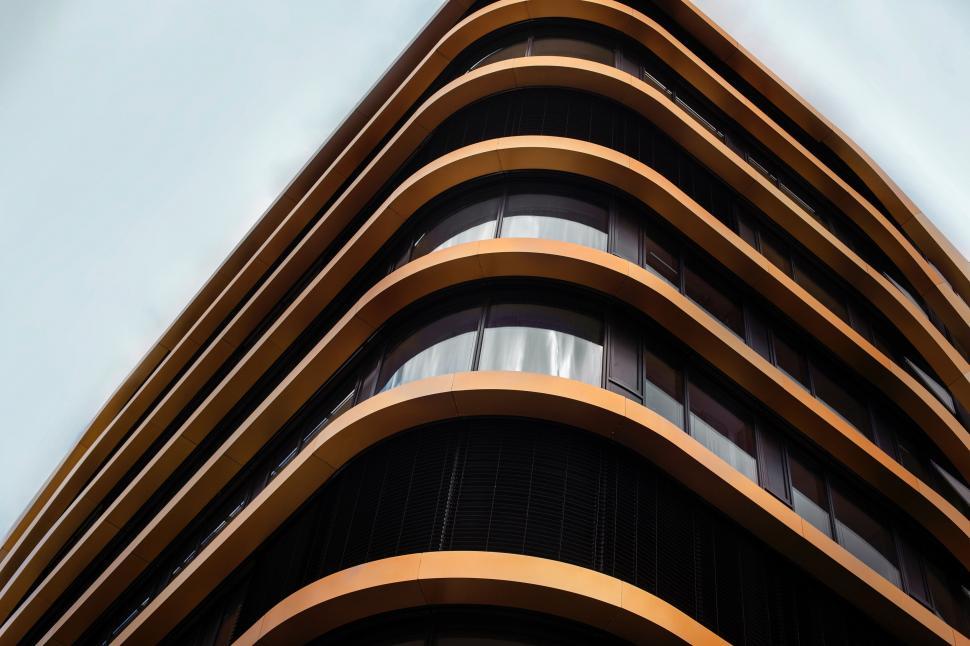 Free Image of Clock Tower Building in Downtown City 