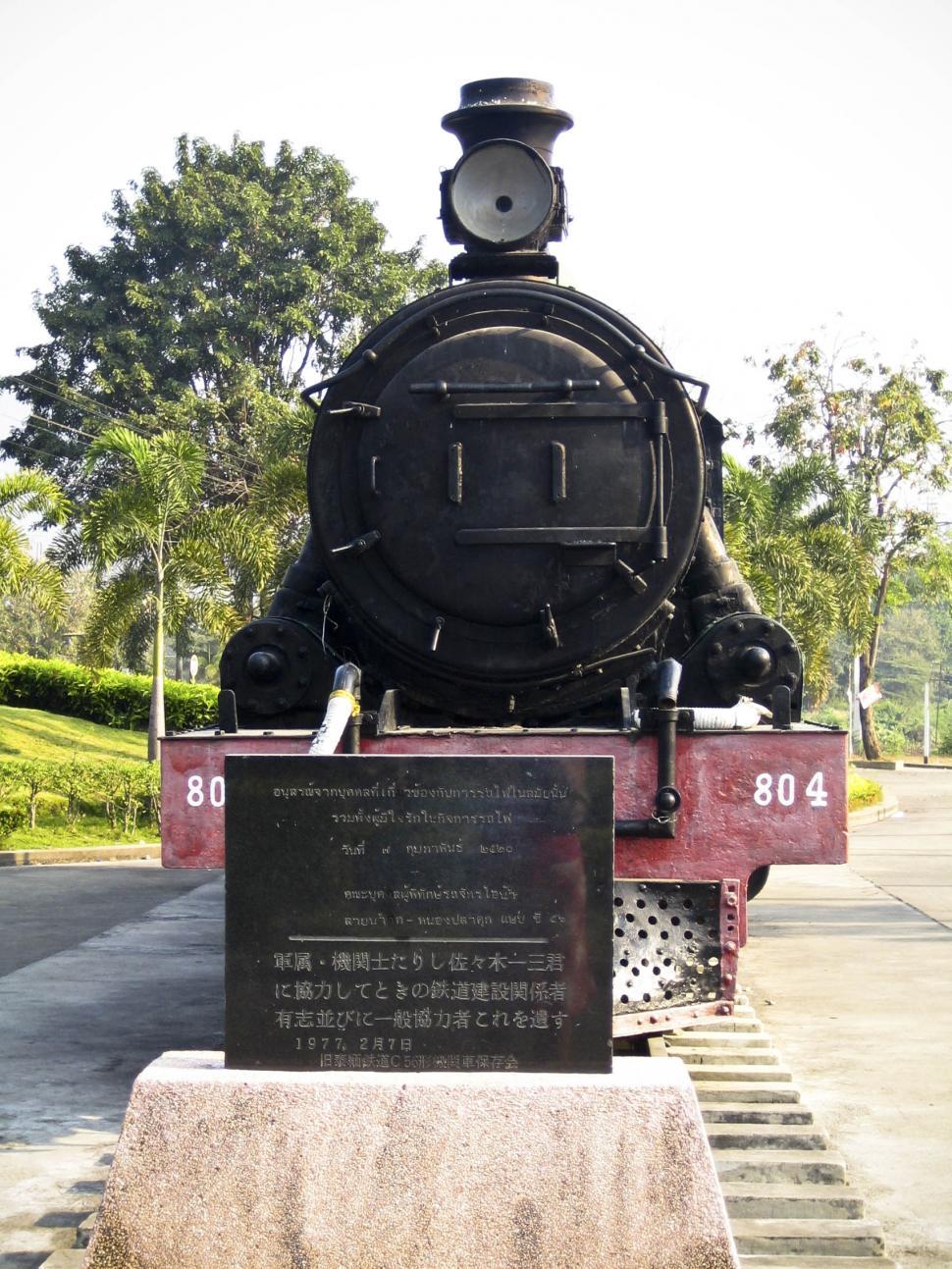 Free Image of old locomotive 