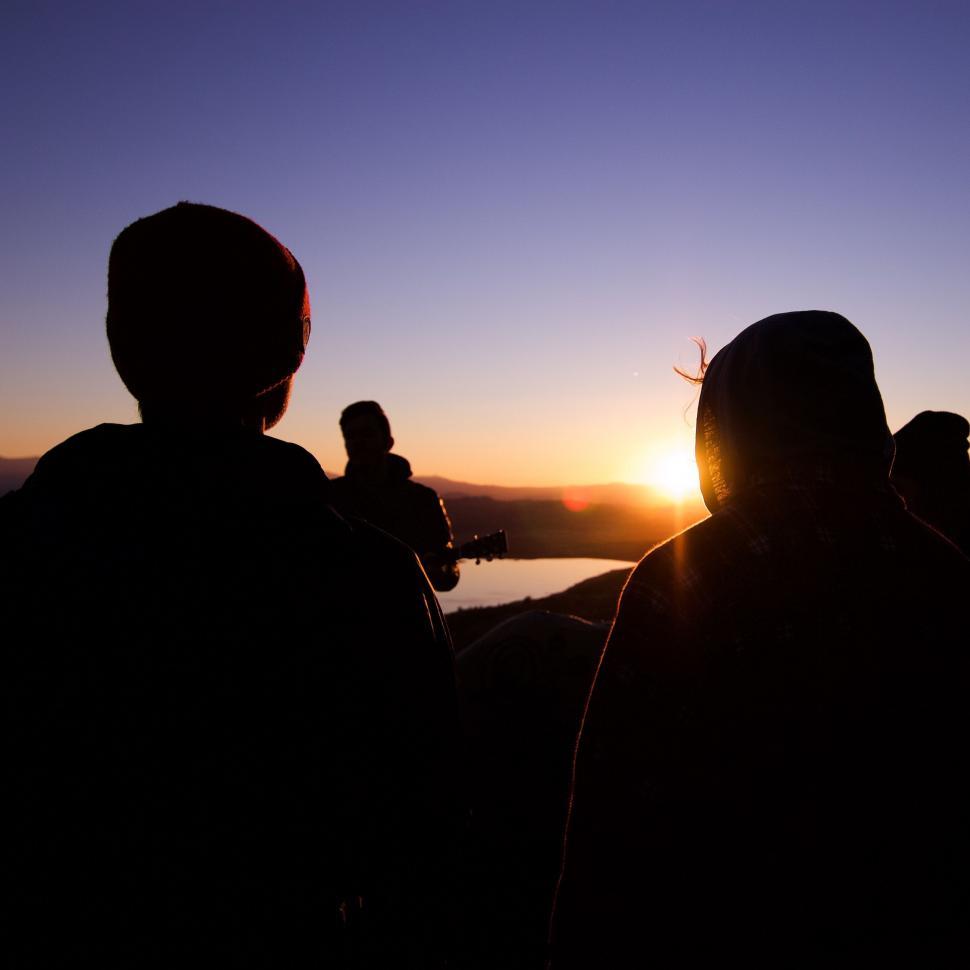 Free Image of Group of People Standing Together 