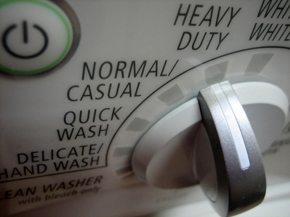 Free Image of Knob on Washer 