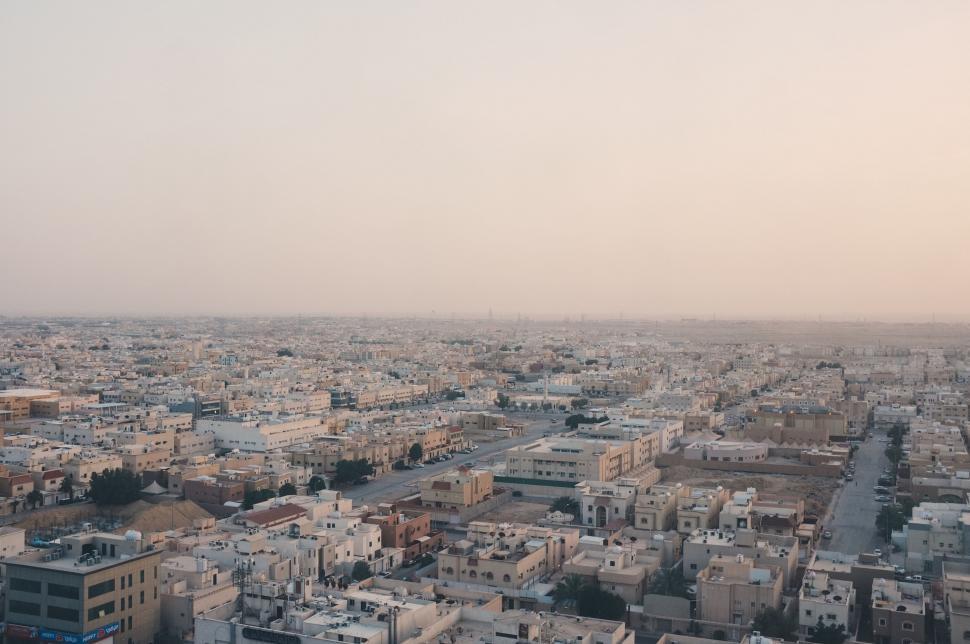 Free Image of Aerial View of City With Tall Buildings 