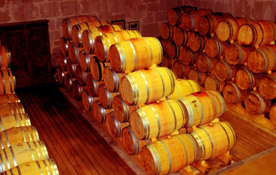 Free Image of Cellar - Wooden Barrels - Douro and Port Wine Barrels 