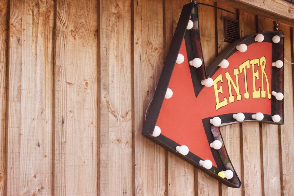 Free Image of Sign on the Side of a Building 