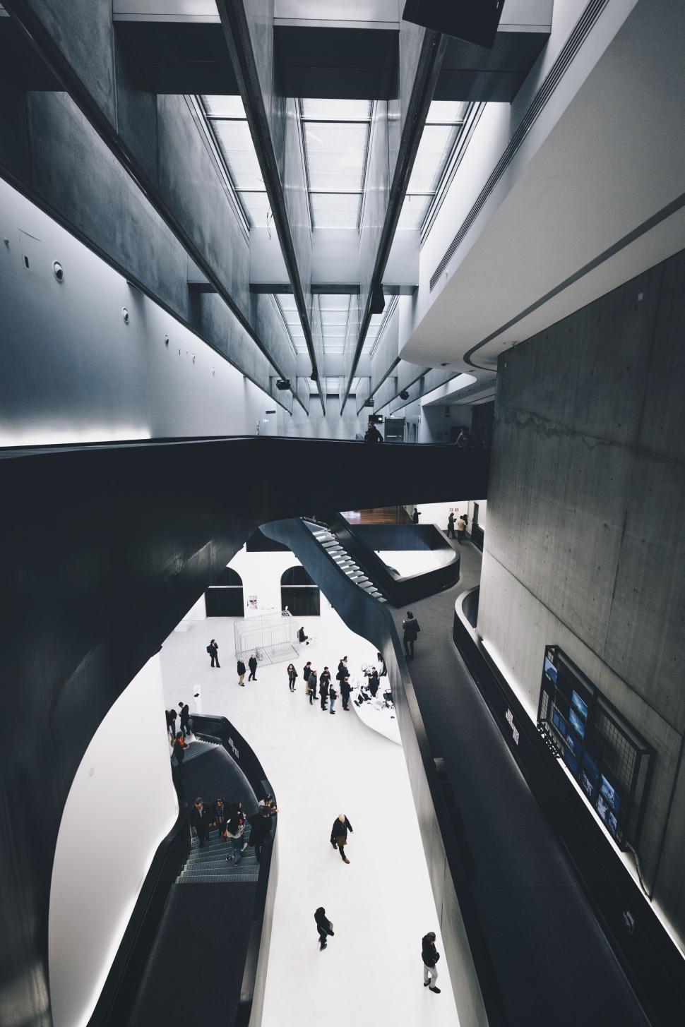 Free Image of People Skating on Ice Rink 