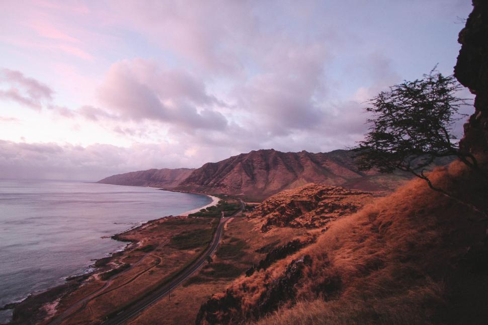 Free Image of Ocean View From Cliff 