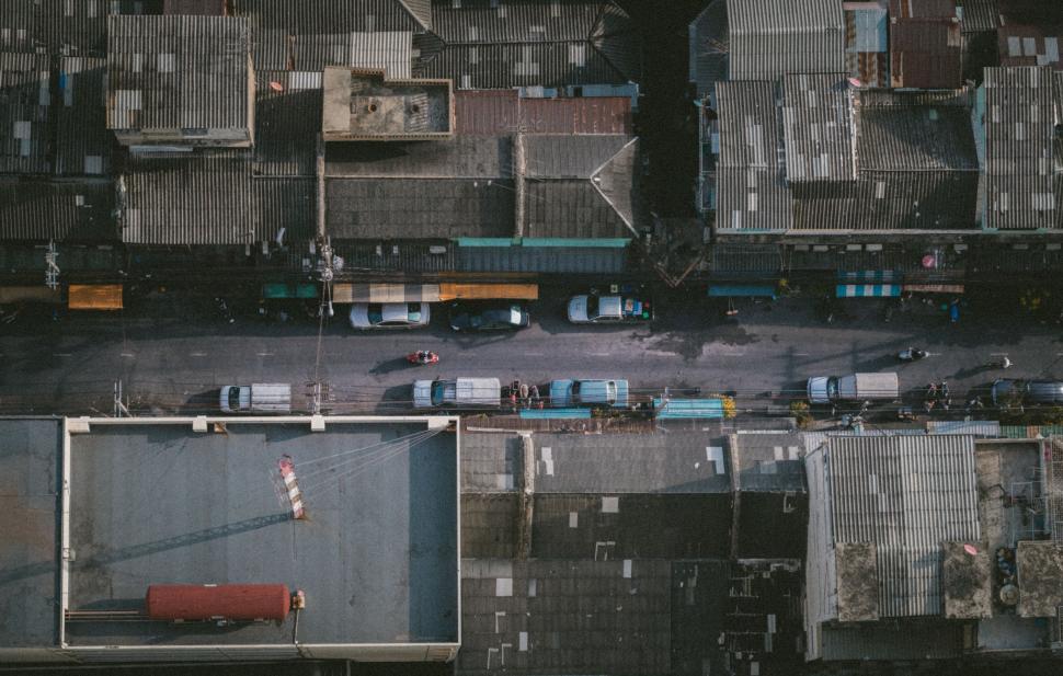 Free Image of Aerial View of a City With Many Buildings 