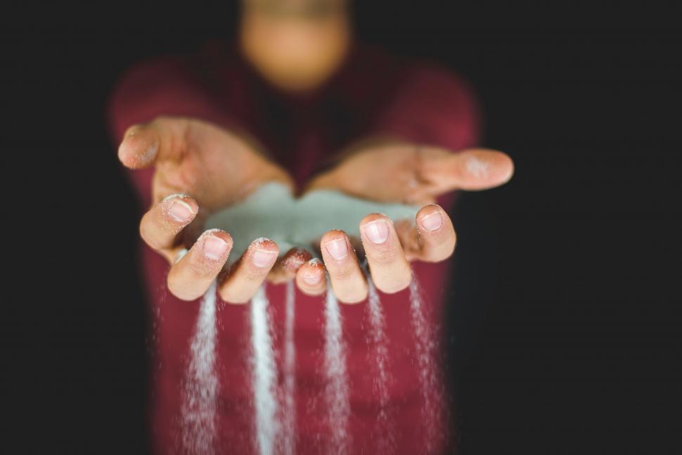Free Image of Person Holding Their Hands in the Air 