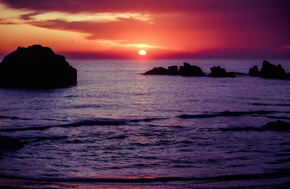 Free Image of Bandon Beach in Oregon 
