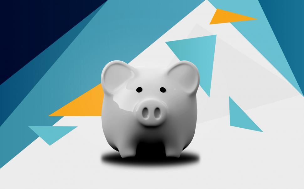 Piggy Bank - Abstract Background