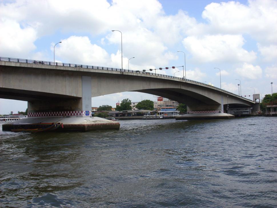 Free Image of Pinklao Bridge, Bangkok 