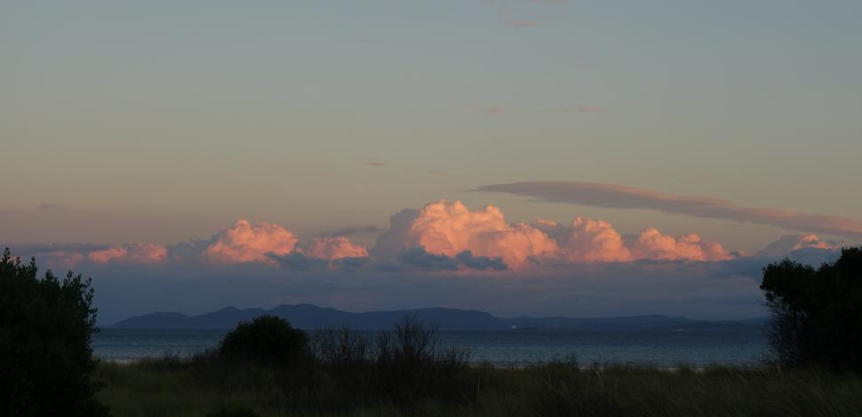 Free Image of Sunset Reflecting on Clouds  