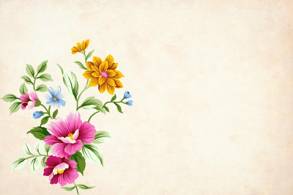 colorful flower background