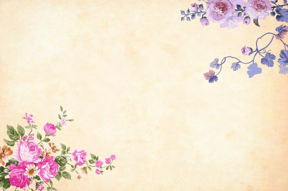 purple and pink floral background