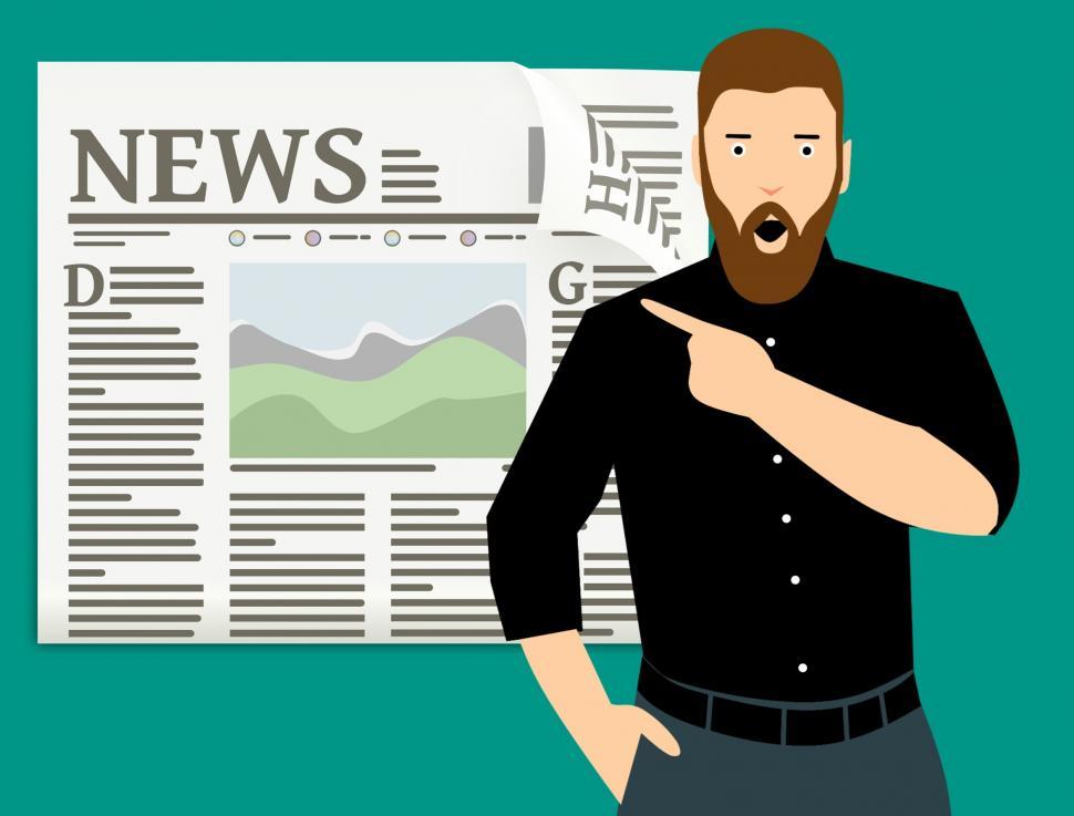 Free Image of news of the day 
