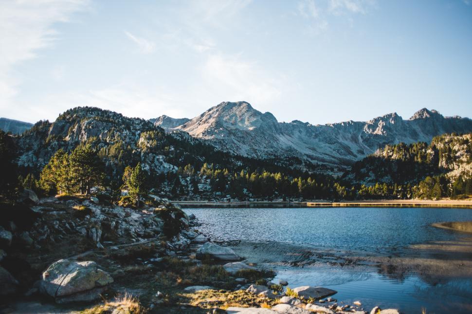 Free Image of Mountain lake in Andorra 