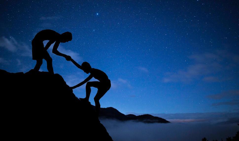Free Image of hiking, mountain, hike, climber  
