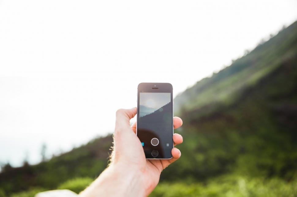 Free Image of Cellphone photography 