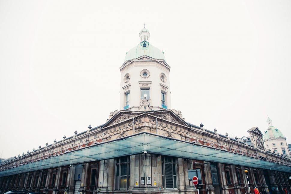 Free Stock Photo of Exterior of Smithfield Market, Lindsey Street