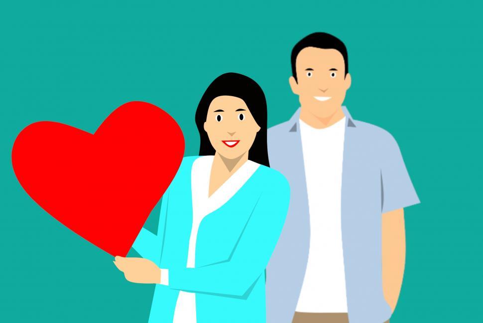Free Image of happy couple  