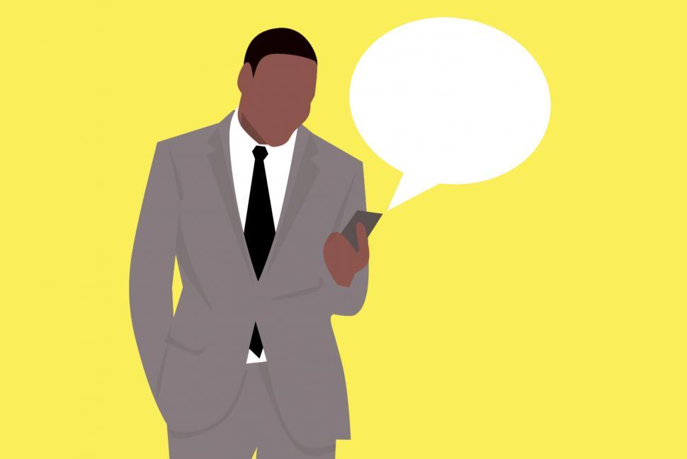 Free Image of message bubble  