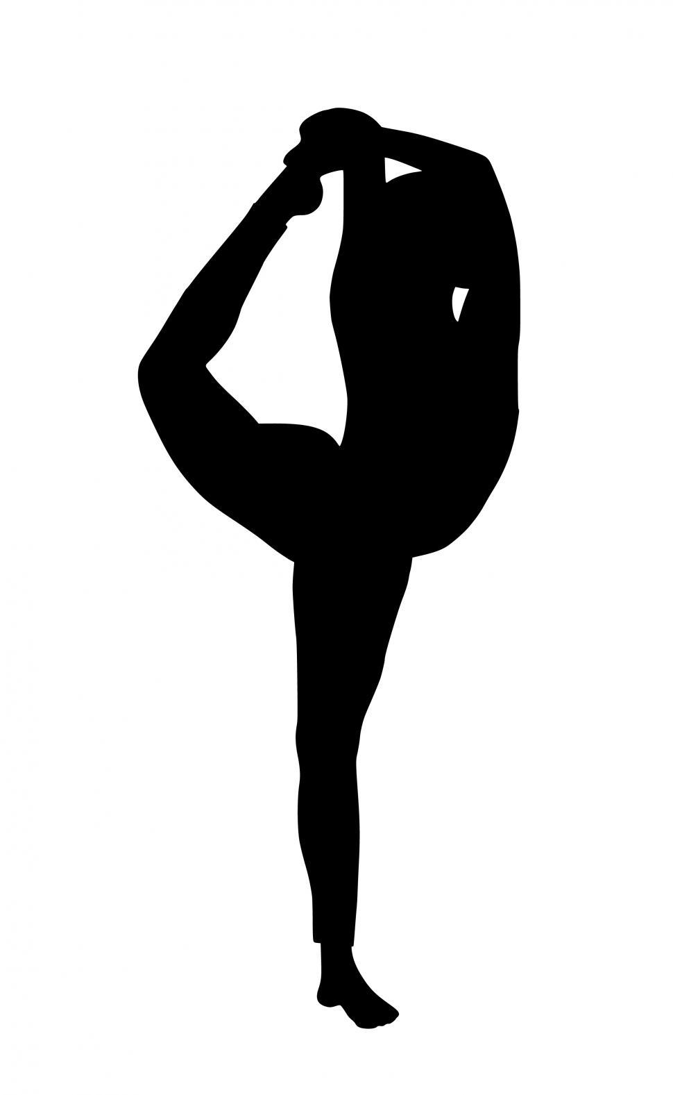 Easy Yoga Pose Silhouette Stock Photos - Free & Royalty-Free Stock Photos  from Dreamstime