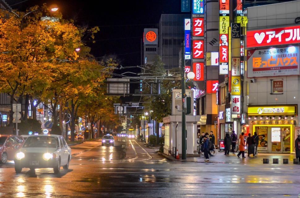 Free Stock Photo Of Night City In Japan Download Free Images And Free Illustrations