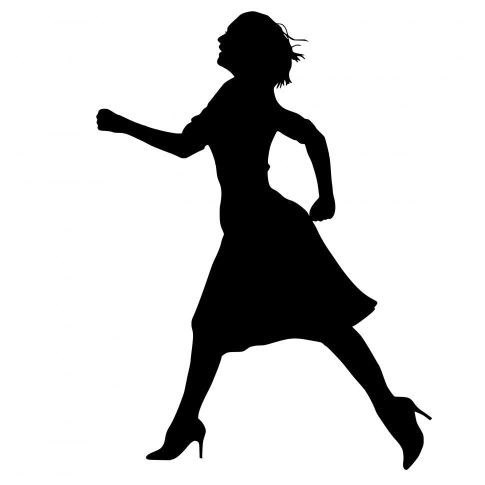 business woman silhouette free