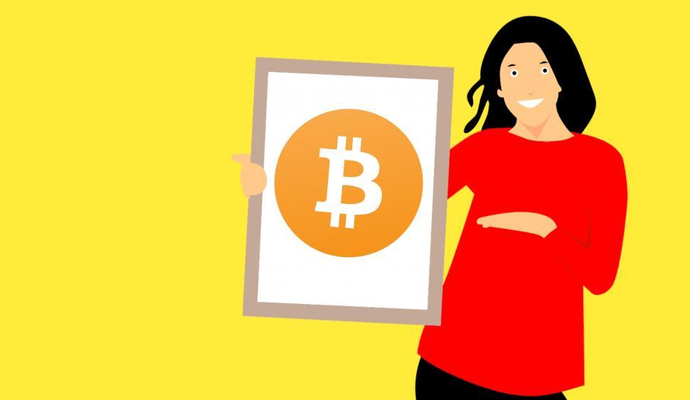Free Image of Bitcoin trading  