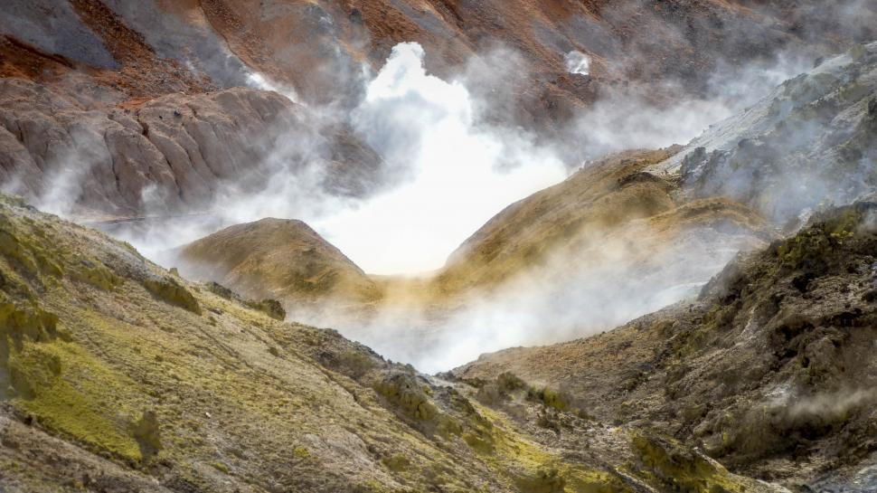 Free Stock Photo of Steam from Active Volcano in Japan Download Free Images and Free Illustrations