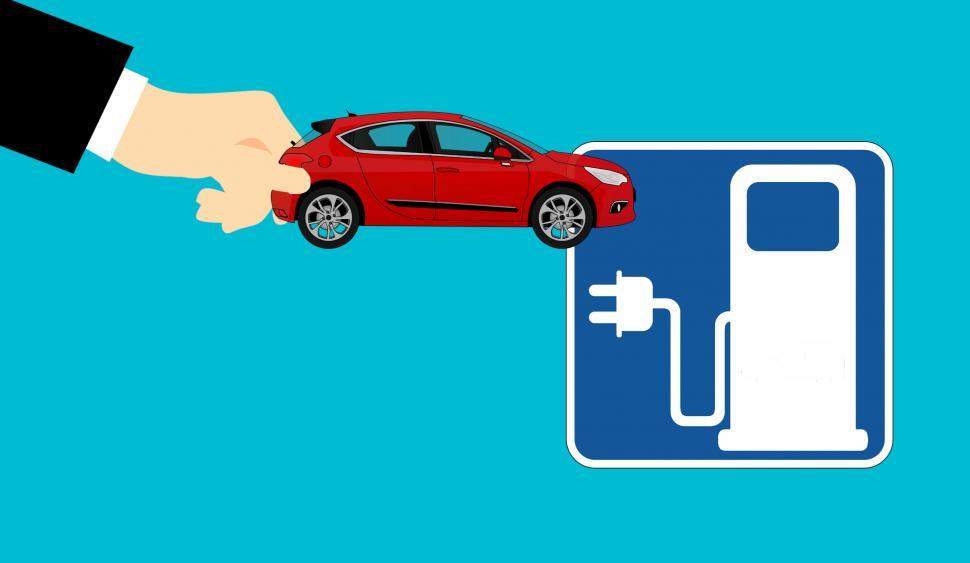 Free Image of electric car  