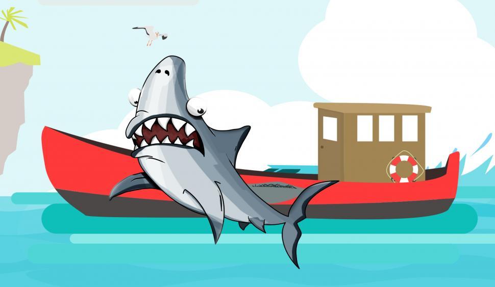 Free Stock Photo of shark Illustration | Download Free Images and Free  Illustrations