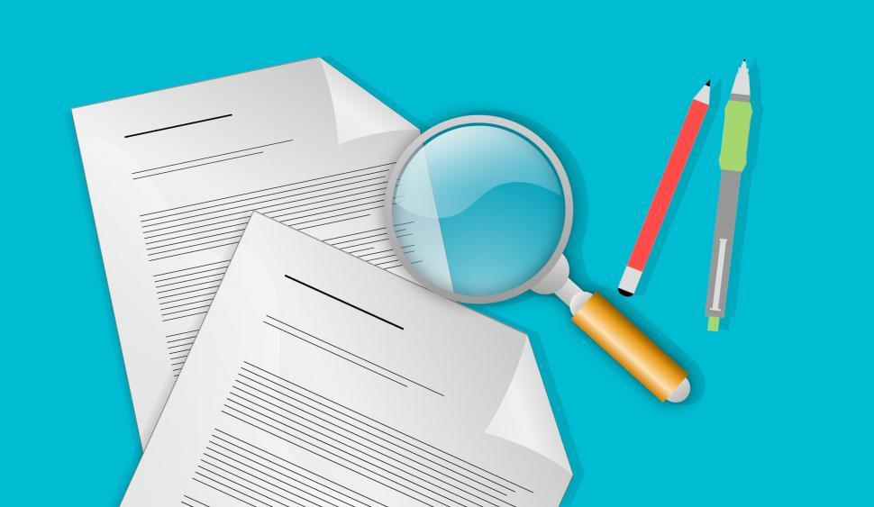 Free Image of contract review  