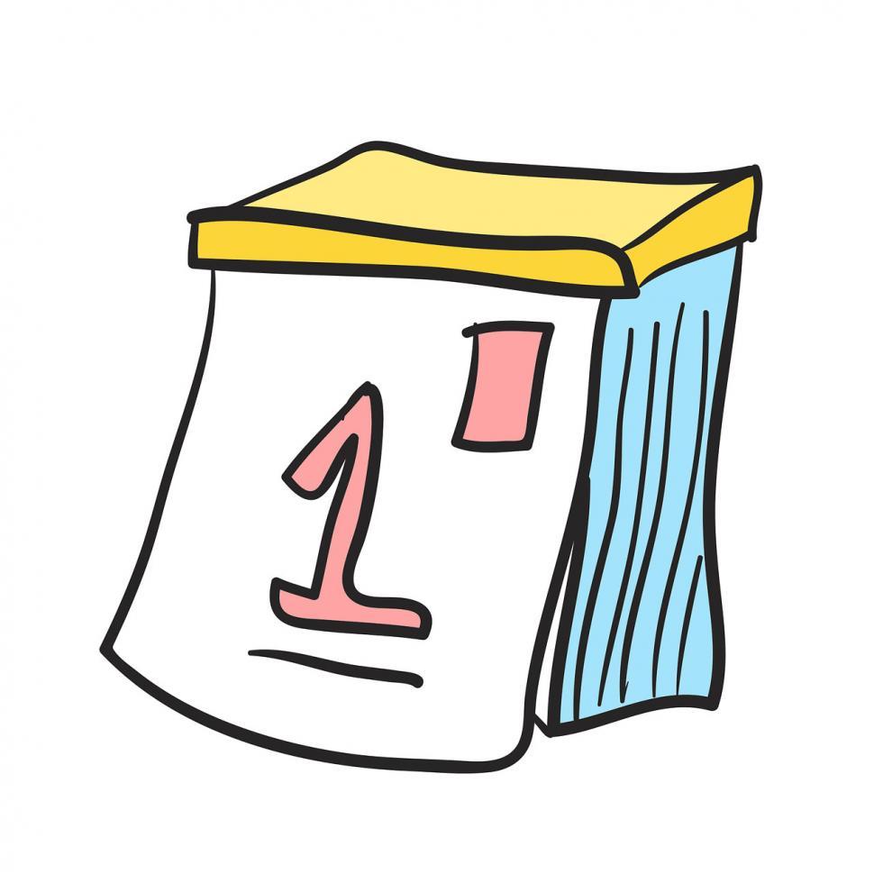 Free Image of Calendar sign vector icon 