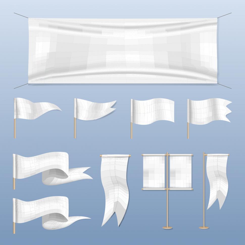 Free Stock Photo Of Flag Banner Icons Vector 