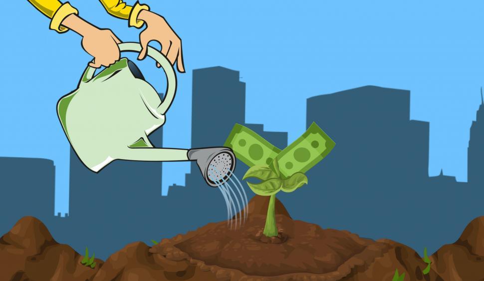 Free Image of money investment  